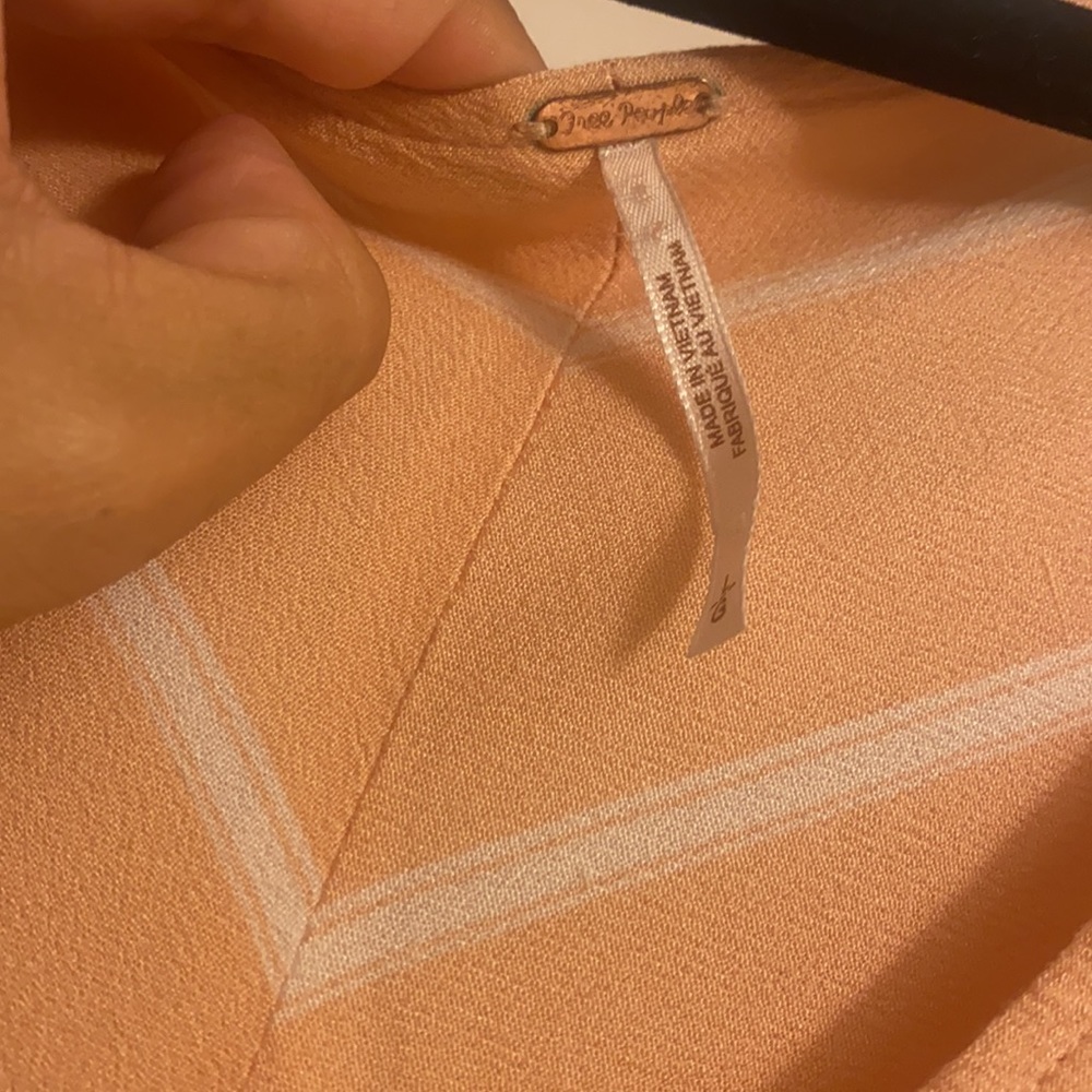 Free People Ruffle Tie Up Top - Picture 7 of 10